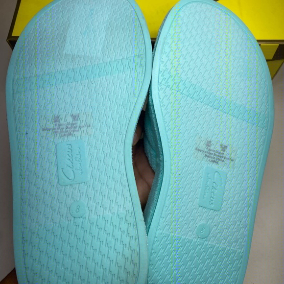 Circus by Sam Edelman Women’s Laina Bali Blue Terry Platform Sandals Size 8M - Picture 5 of 5